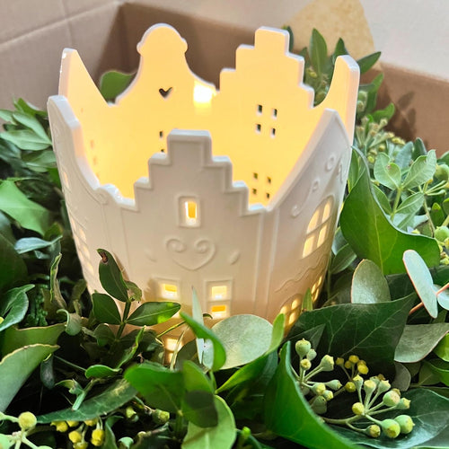 Svícen/ věnec na dveře